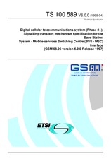 Die Norm ETSI TS 100589-V6.0.0 30.4.1999 Ansicht