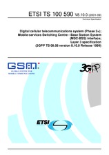 Die Norm ETSI TS 100590-V8.10.0 30.9.2001 Ansicht