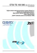 Die Norm ETSI TS 100590-V8.12.0 26.2.2002 Ansicht