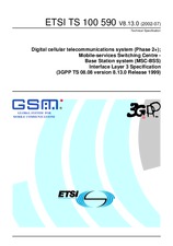 Die Norm ETSI TS 100590-V8.13.0 26.7.2002 Ansicht