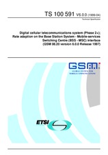 Die Norm ETSI TS 100591-V6.0.0 30.4.1999 Ansicht