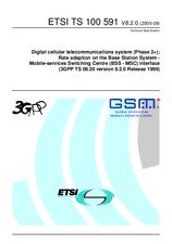 Die Norm ETSI TS 100591-V8.2.0 30.9.2000 Ansicht