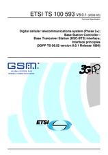 Die Norm ETSI TS 100593-V8.0.1 31.5.2002 Ansicht