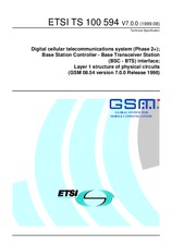 Die Norm ETSI TS 100594-V7.0.0 13.8.1999 Ansicht