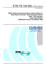 Die Norm ETSI TS 100595-V7.0.0 13.8.1999 Ansicht