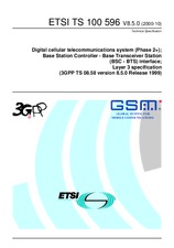 Die Norm ETSI TS 100596-V8.5.0 31.10.2000 Ansicht