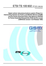 Die Norm ETSI TS 100602-V7.0.0 13.8.1999 Ansicht