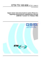 Die Norm ETSI TS 100606-V7.0.1 30.7.1999 Ansicht