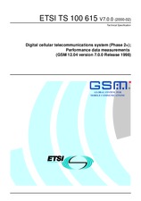 Die Norm ETSI TS 100615-V7.0.0 28.2.2000 Ansicht