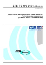 Die Norm ETSI TS 100615-V8.0.0 22.2.2001 Ansicht