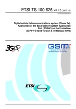 Die Norm ETSI TS 100626-V8.1.0 31.12.2000 Ansicht