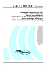 Die Norm ETSI TS 100783-V1.2.1 6.8.2004 Ansicht