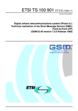 Die Norm ETSI TS 100901-V7.3.0 30.11.1999 Ansicht