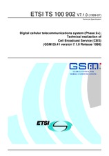 Die Norm ETSI TS 100902-V7.1.0 30.7.1999 Ansicht