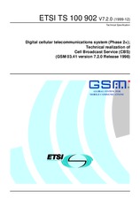 Die Norm ETSI TS 100902-V7.2.0 31.12.1999 Ansicht