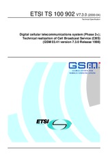 Die Norm ETSI TS 100902-V7.3.0 28.4.2000 Ansicht