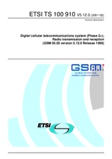 Die Norm ETSI TS 100910-V5.12.0 22.2.2001 Ansicht