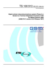 Die Norm ETSI TS 100913-V6.0.0 30.4.1999 Ansicht