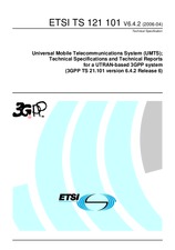 UNGÜLTIG ETSI TS 121101-V6.4.0 31.12.2005 Ansicht