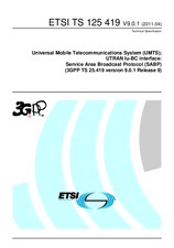 Ansicht ETSI TS 125419-V9.0.0 26.1.2010