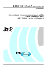 Ansicht ETSI TS 125431-V9.0.0 13.1.2010