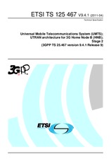 Ansicht ETSI TS 125467-V9.4.0 11.1.2011