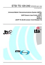 Die Norm ETSI TS 129240-V10.0.0 18.5.2011 Ansicht