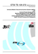 Die Norm ETSI TS 129272-V8.5.0 26.1.2010 Ansicht