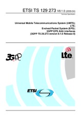 Die Norm ETSI TS 129273-V8.1.0 23.4.2009 Ansicht