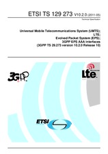 Die Norm ETSI TS 129273-V10.2.0 18.5.2011 Ansicht