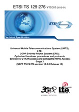 Die Norm ETSI TS 129276-V10.3.0 17.1.2012 Ansicht