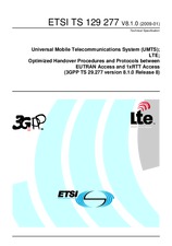 Die Norm ETSI TS 129277-V8.1.0 23.1.2009 Ansicht