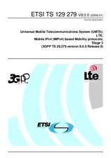 Die Norm ETSI TS 129279-V8.0.0 23.1.2009 Ansicht