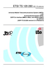 Die Norm ETSI TS 129280-V8.1.0 23.4.2009 Ansicht