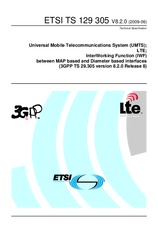 Die Norm ETSI TS 129305-V8.2.0 19.6.2009 Ansicht