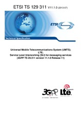 Die Norm ETSI TS 129311-V11.1.0 9.7.2013 Ansicht