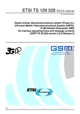 Die Norm ETSI TS 129328-V5.0.0 30.6.2002 Ansicht