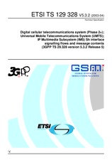 Die Norm ETSI TS 129328-V5.3.2 30.4.2003 Ansicht