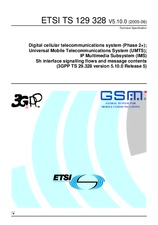 Die Norm ETSI TS 129328-V5.10.0 30.6.2005 Ansicht