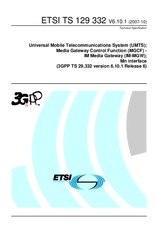 Die Norm ETSI TS 129332-V6.10.1 29.10.2007 Ansicht