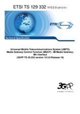 Die Norm ETSI TS 129332-V10.3.0 17.1.2012 Ansicht