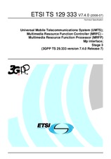 Die Norm ETSI TS 129333-V7.4.0 11.7.2008 Ansicht