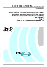 Die Norm ETSI TS 129333-V10.0.0 30.5.2011 Ansicht