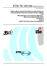 Die Norm ETSI TS 129334-V9.3.0 11.10.2010 Ansicht