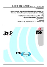 Die Norm ETSI TS 129334-V10.1.0 23.6.2011 Ansicht