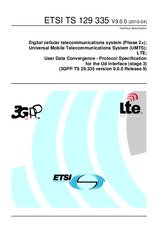 Die Norm ETSI TS 129335-V9.0.0 21.4.2010 Ansicht