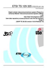 Die Norm ETSI TS 129335-V10.0.0 18.5.2011 Ansicht