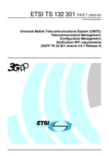 Ansicht ETSI TS 132301-V4.0.0 24.7.2001