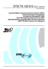 Ansicht ETSI TS 132615-V5.0.0 27.6.2002