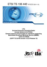 Die Norm ETSI TS 136440-V10.2.0 21.10.2011 Ansicht